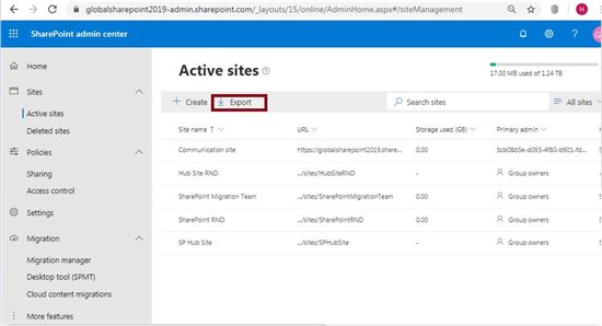 Hub Sites Report In SharePoint Online Using PnP